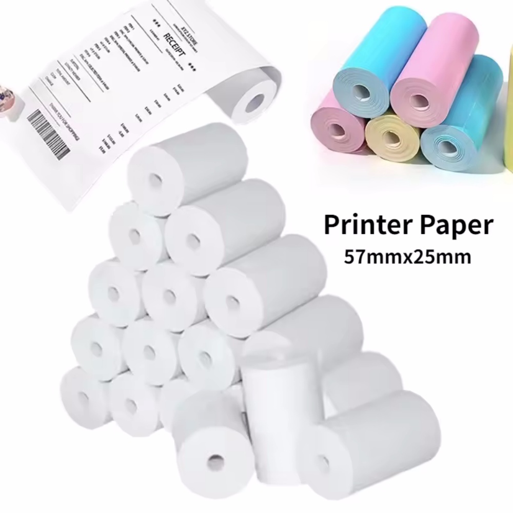 Heat Transfer Vinyl Roll - Thermisch Papier MINI Afdrukken zelfklevende Label