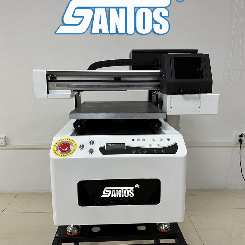 Commercial Printing Factory - Fabrieksprijs Digitale 4050-model Flatbed UV-printer CMYK+W+V