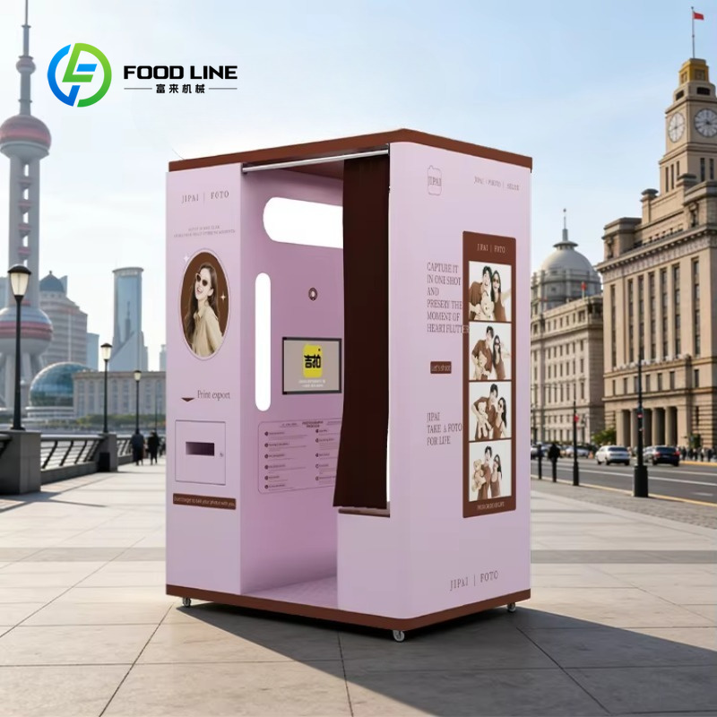 Commercial Printing Factory - Aangepaste selfie-booth, automatische instant-fotoprintkiosk, fabriekslevering voor