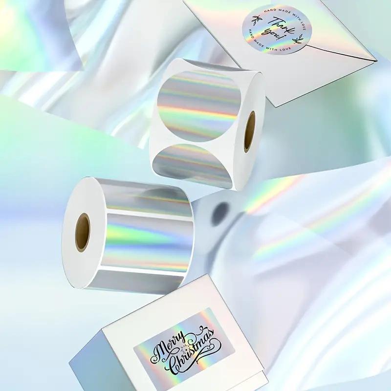 Heat Transfer Vinyl Roll - Laserprint thermisch stickerpapier 1 rol 40x20mm