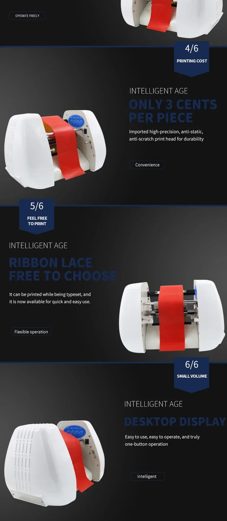 Commercial Printing Factory - Fabrieksdirecte verkoop Hete Folie Bandprinter Digitale