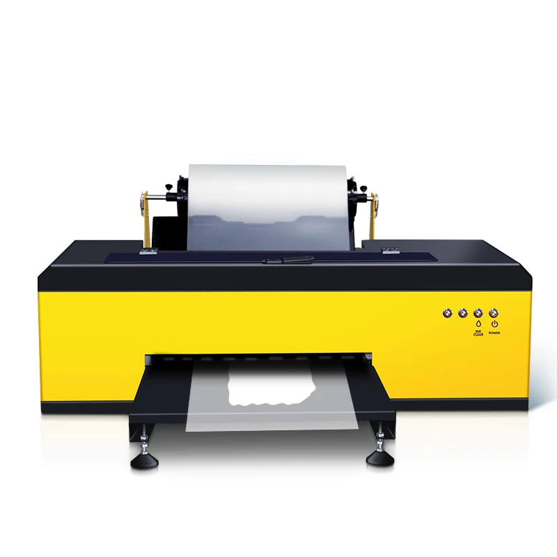 Dtf Film Roll A3 - Nieuwe stijl gele A3 L1800 DTF-printer
