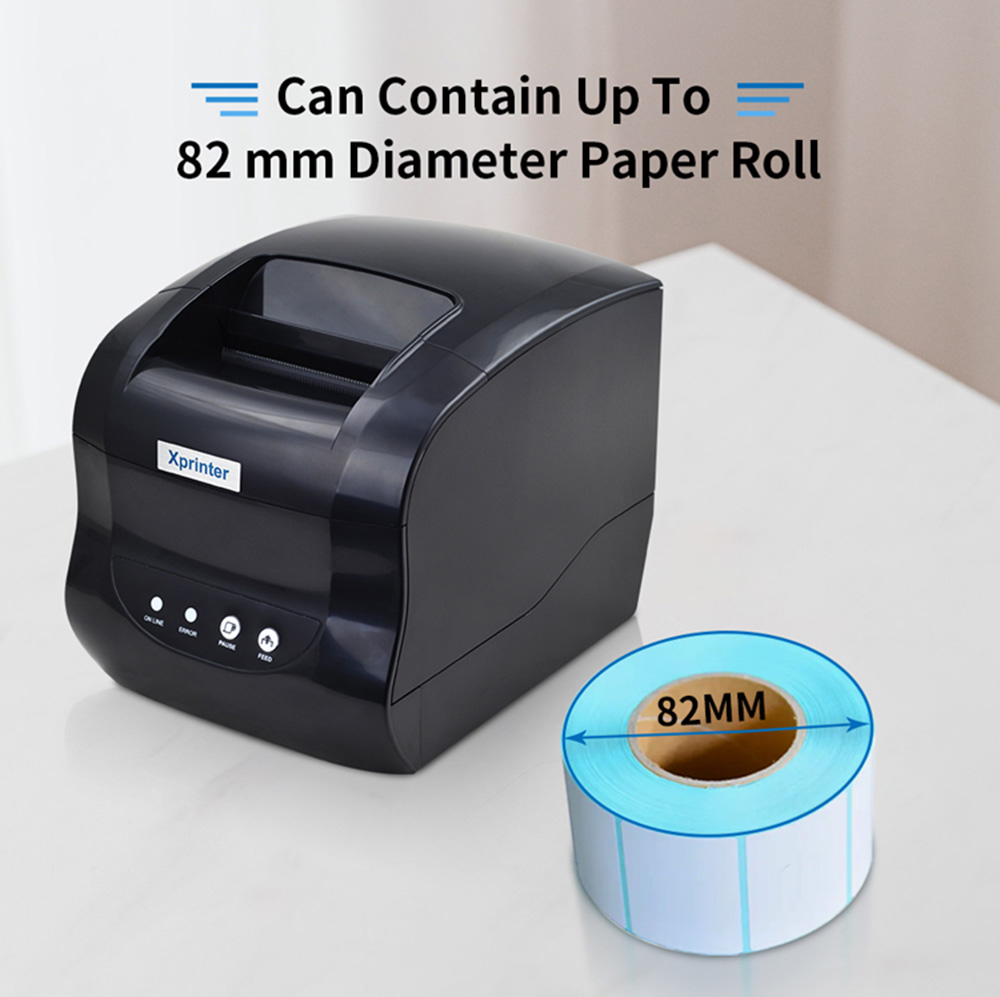 Xprinter 365B Thermische Label - Commercial Book Printing Machines recensie en prijs