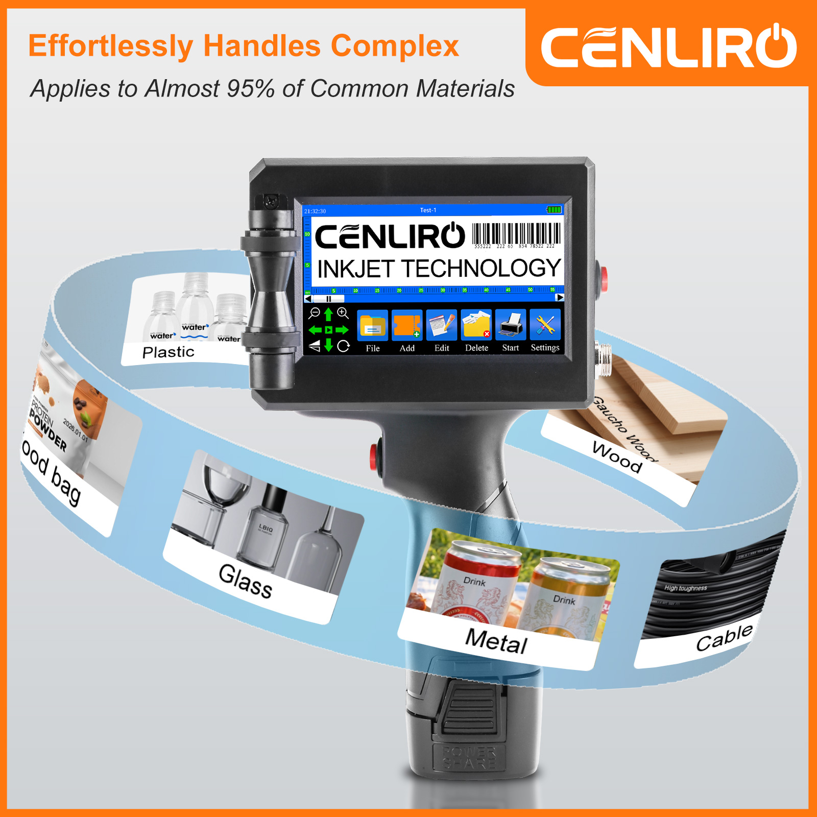 CENLIRO 12.7/25.4mm Handheld I - Commercial Book Printing Machines recensie en prijs