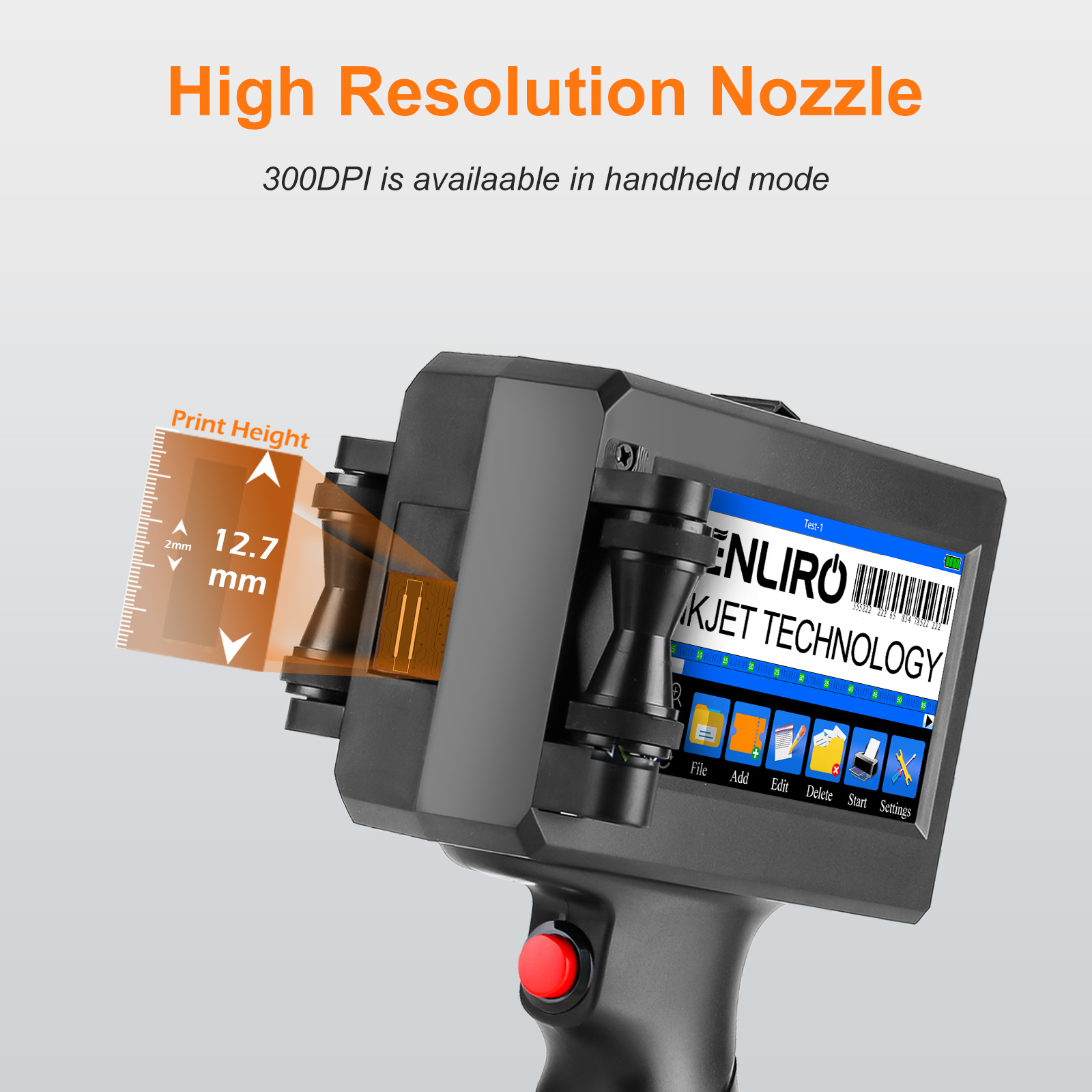 CENLIRO 12.7/25.4mm Handheld I - Commercial Book Printing Machines recensie en prijs