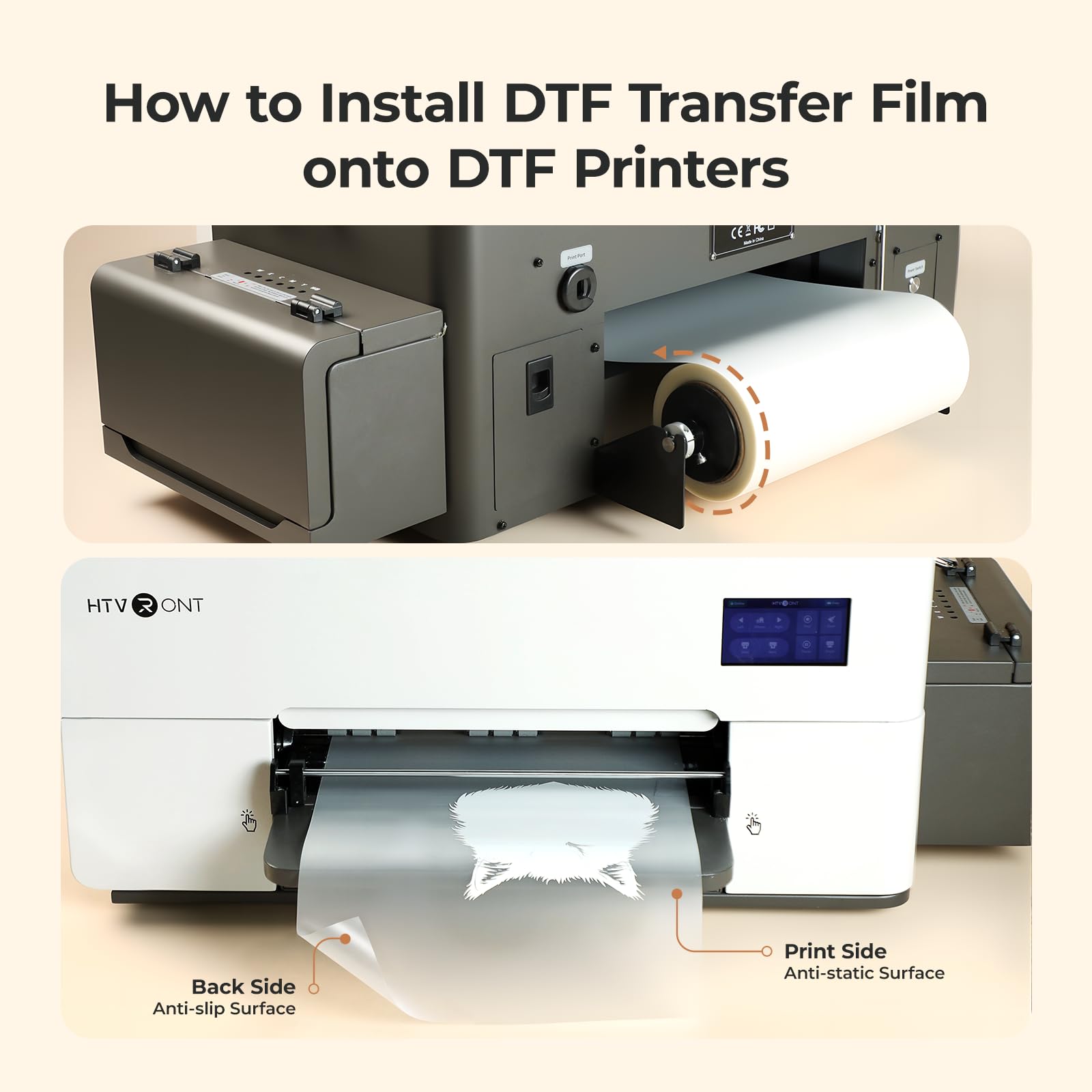 HTVRONT DTF Transferfilmrol 13 - Dtf Film Roll A3 recensie en prijs