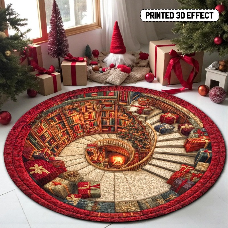 3D Boekbibliotheek Kersttapijt - Commercial Book Printing Machines recensie en prijs