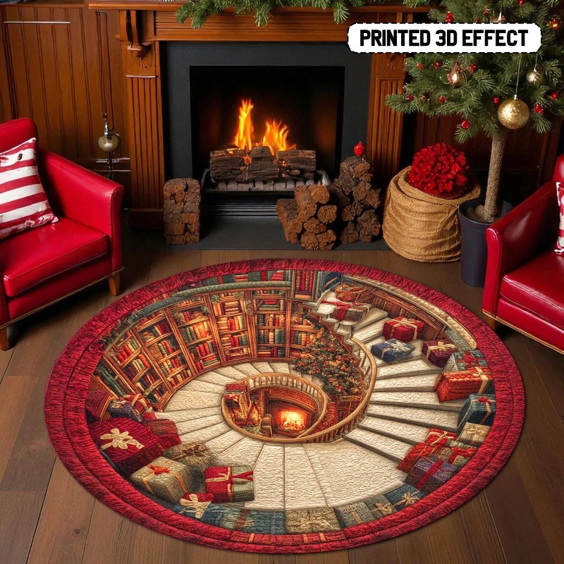 3D Boekbibliotheek Kersttapijt - Commercial Book Printing Machines recensie en prijs