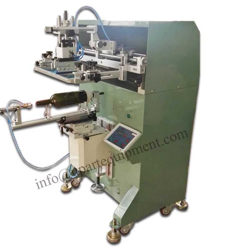 Zeefdrukmachine voor wijnfless - Commercial Printing Factory recensie en prijs