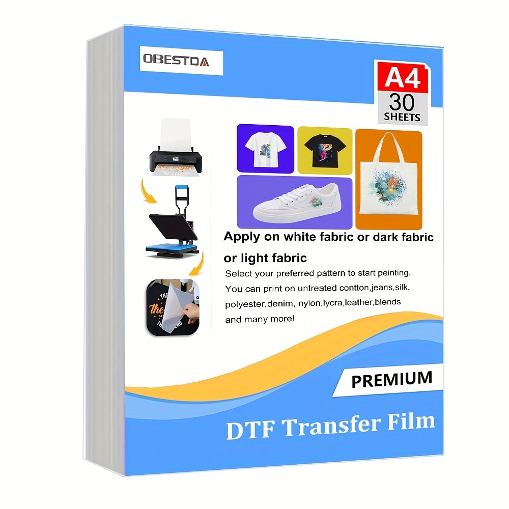 A4 30 stks DTF Transfer Film P - Heat Transfer Vinyl Roll recensie en prijs