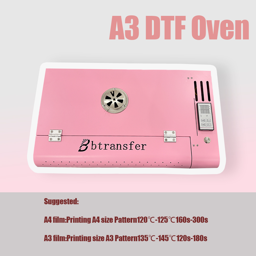 Roze Heldere Kleur DTF Oven Ma - Commercial Book Printing Machines recensie en prijs
