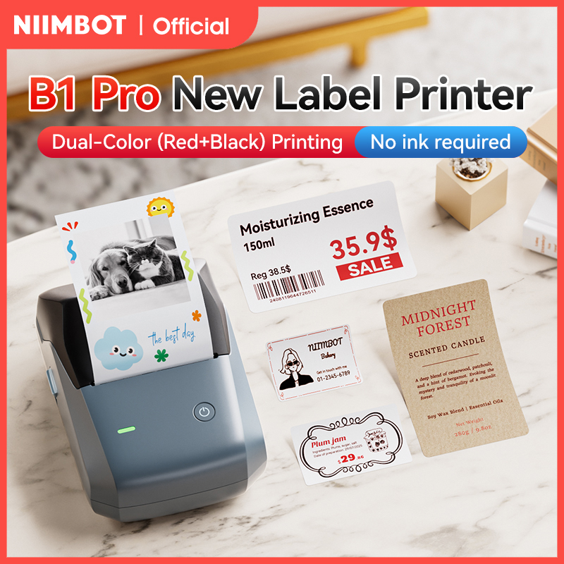 Niimbot B1 Pro Labelprinter 30 - Commercial Printing Dpi recensie en prijs