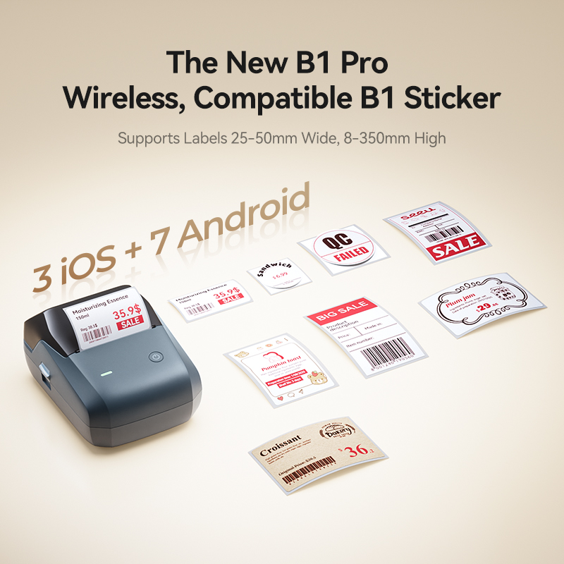 Niimbot B1 Pro Labelprinter 30 - Commercial Printing Dpi recensie en prijs