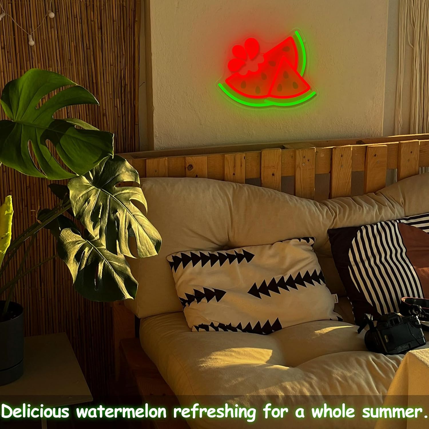 Watermeloen neonreclame UV-pri - Commercial Printing Shop recensie en prijs