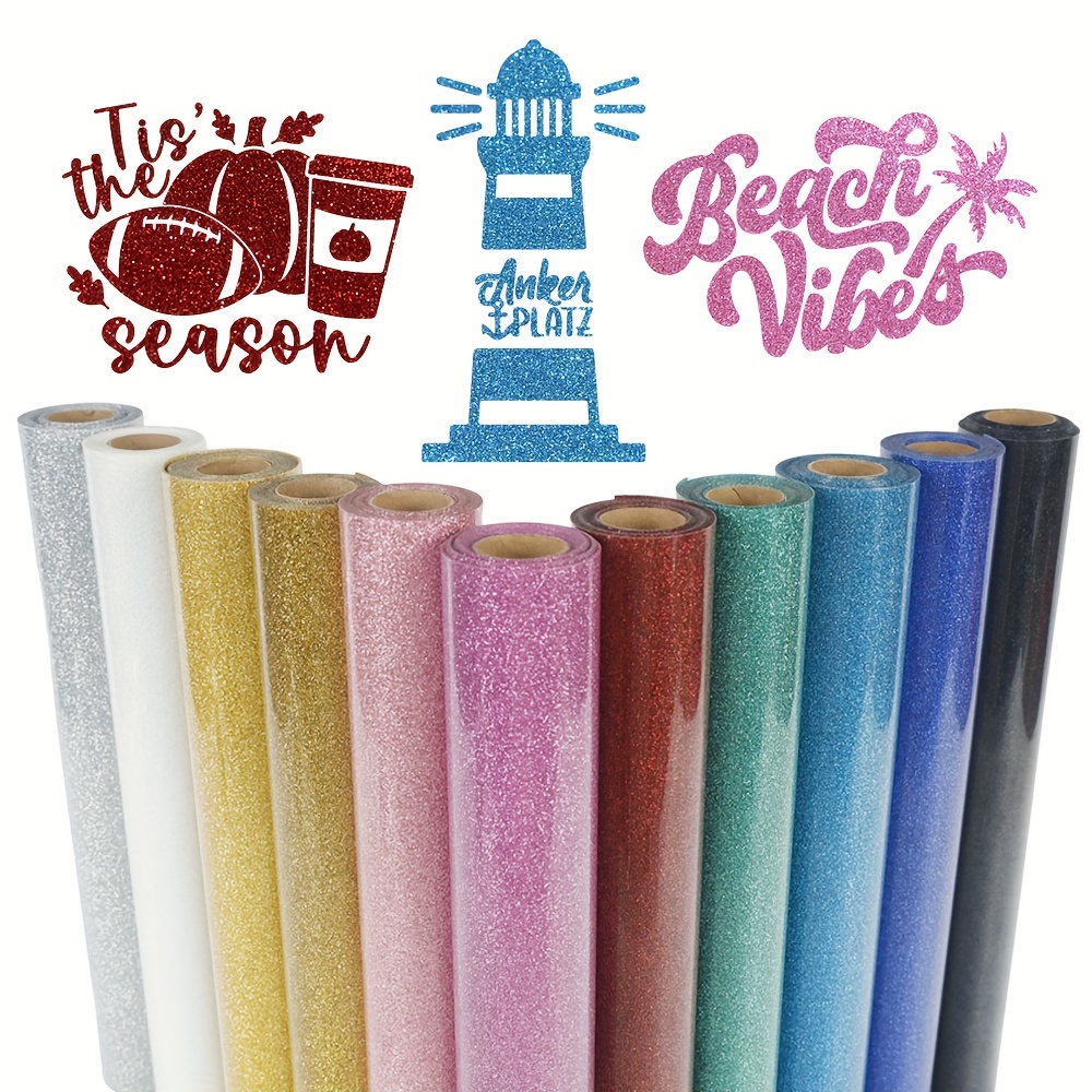 1 Pak, Glitter HTV Heat Transf - Heat Transfer Vinyl Roll recensie en prijs