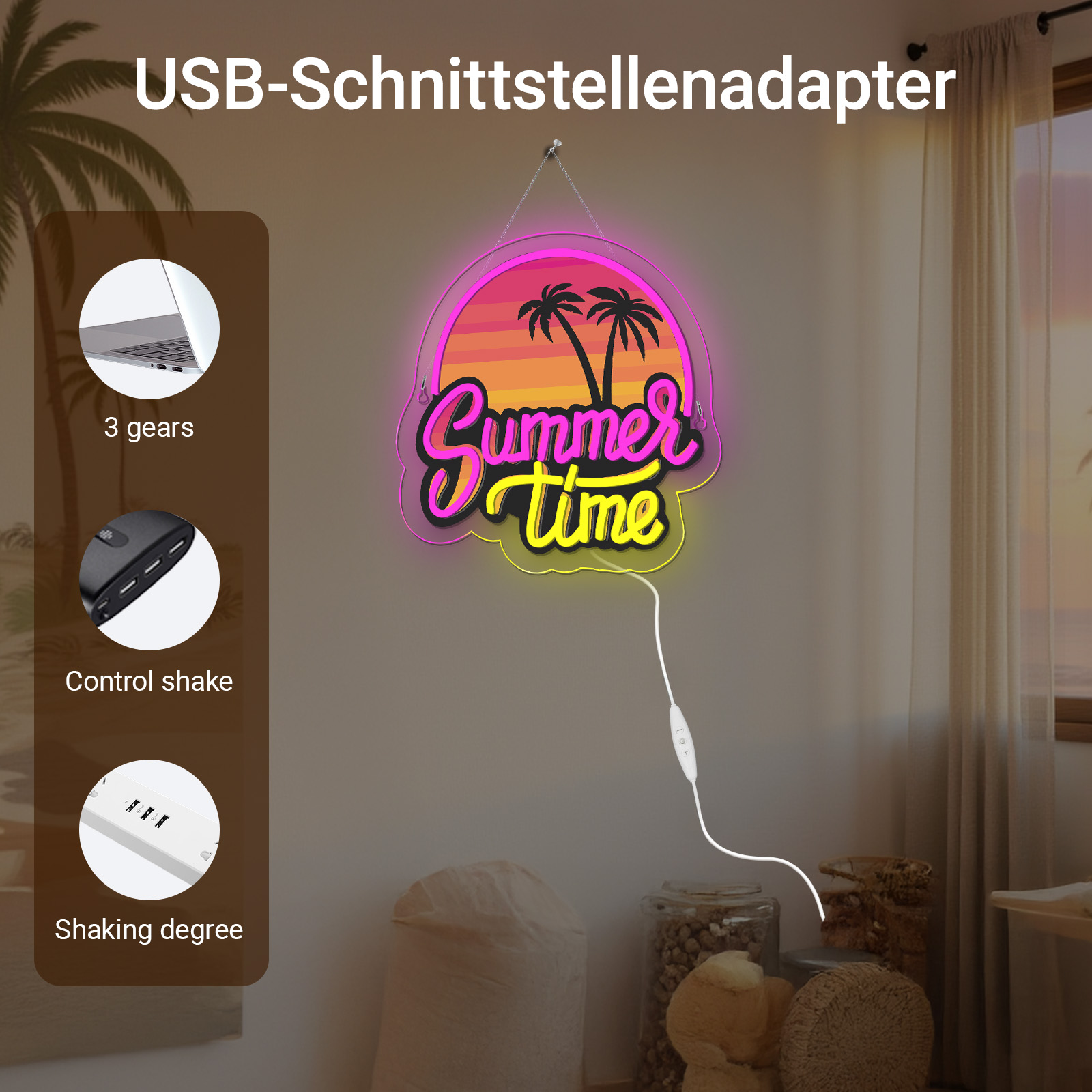 Zomertijd Neonbord UV-print Zo - Commercial Printing Shop recensie en prijs
