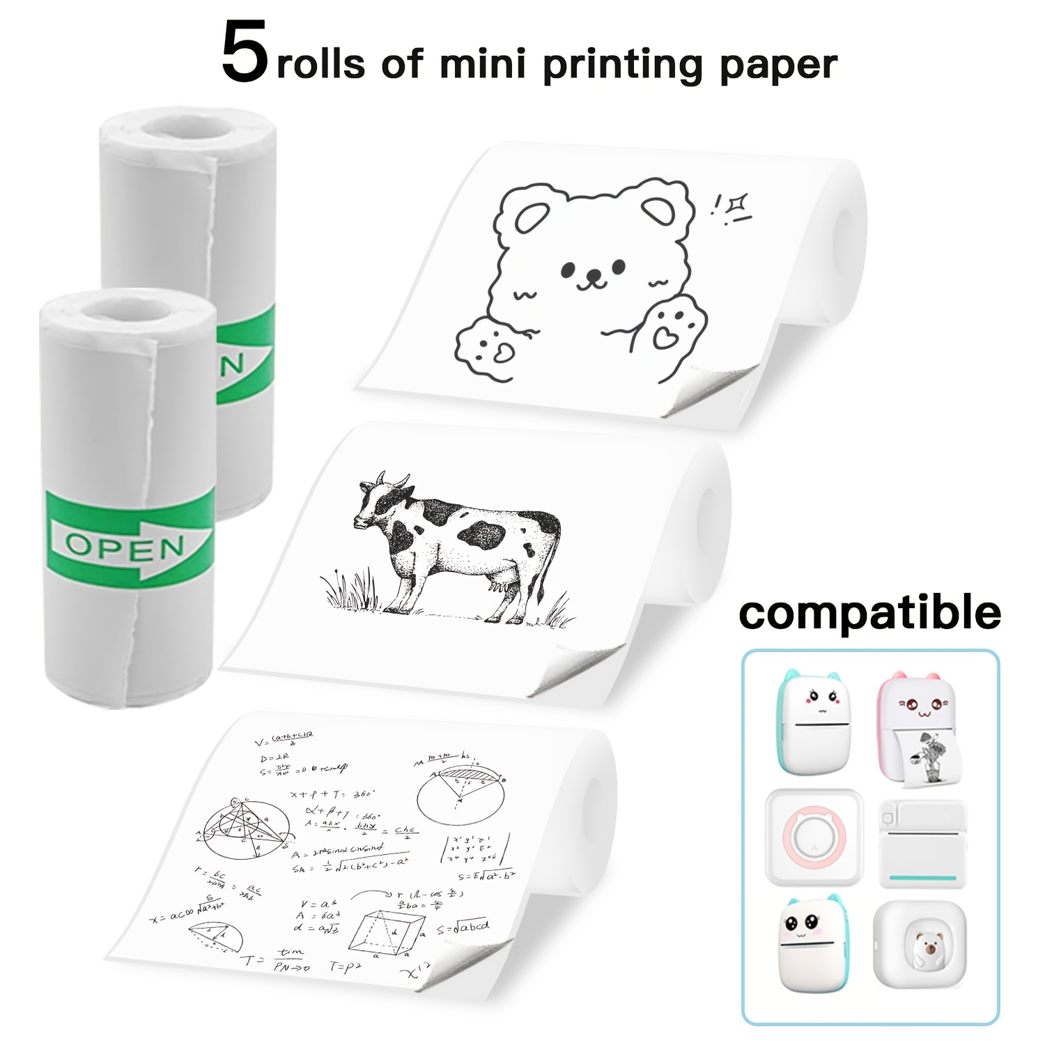 5-10-20 rollen mini-printpapie - Heat Transfer Vinyl Roll recensie en prijs