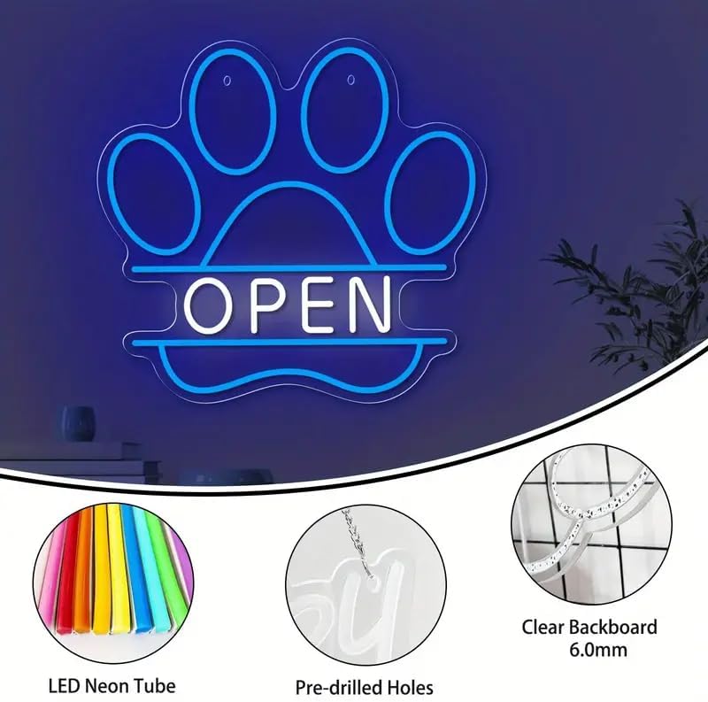 LED Neon Sign USB Dimbare Poot - Commercial Printing Shop recensie en prijs